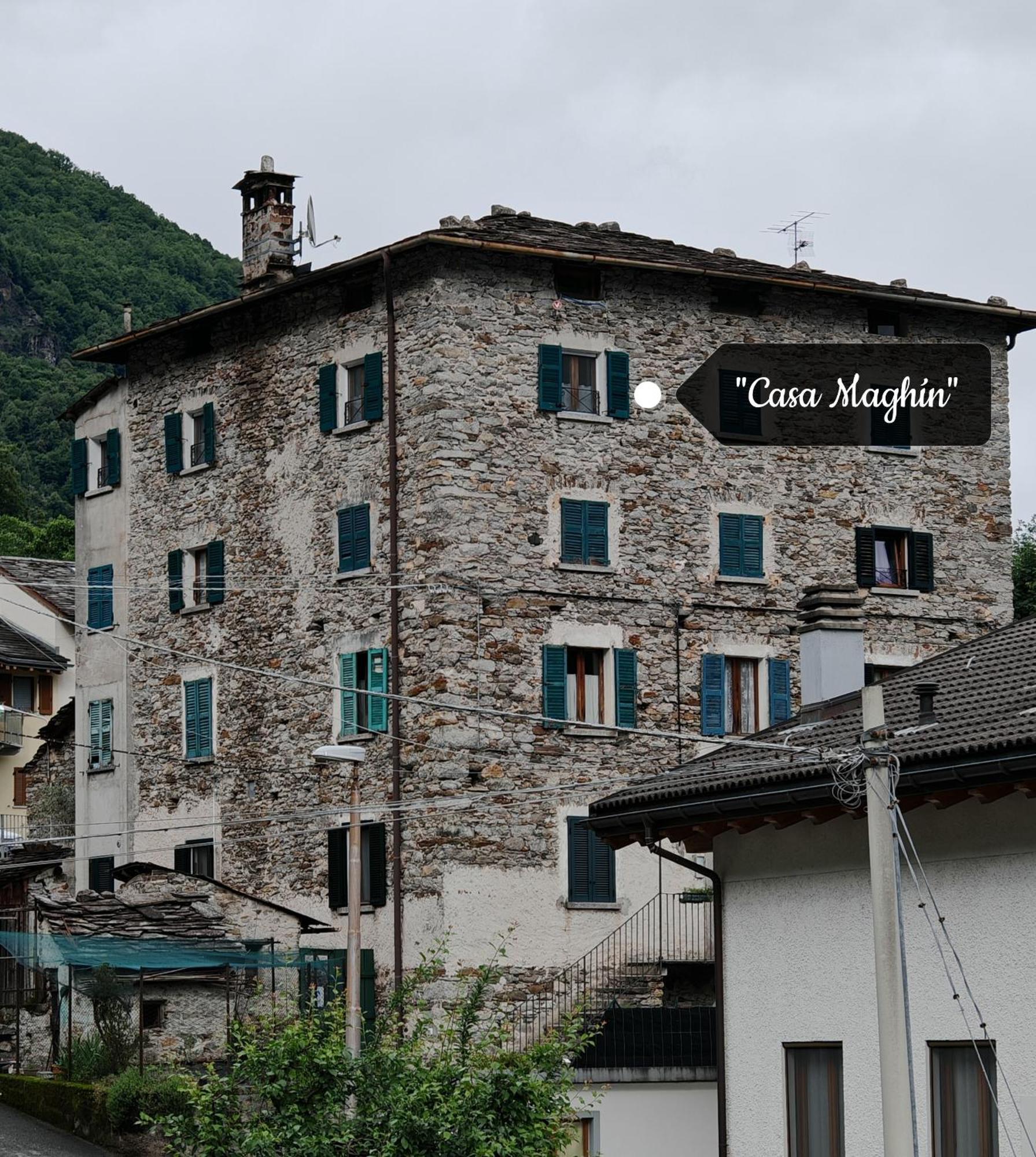 Casa Maghin , Appartamento Con Vista Prosto di Piuro Exterior foto